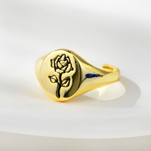 Show details for Dubai Gold Plated Adjustable Ring with Fast Delivery