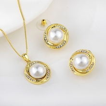 Show details for Fancy Small Dubai 2 Piece Jewelry Set