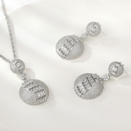 Show details for Luxury Copper or Brass 2 Piece Jewelry Set with Fast Delivery