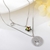 Picture of Bulk Platinum Plated 925 Sterling Silver Pendant Necklace with No-Risk Return
