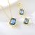 Picture of Best Artificial Crystal Zinc Alloy 3 Piece Jewelry Set