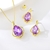 Picture of Unusual Small Gold Plated 3 Piece Jewelry Set