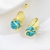 Picture of Good Opal Gold Plated Earrings