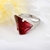 Picture of Designer Platinum Plated Artificial Crystal Ring with Low MOQ