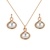 Picture of New Season White Zinc Alloy 2 Piece Jewelry Set with SGS/ISO Certification