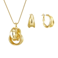 Show details for Impressive Gold Plated Zinc Alloy 2 Piece Jewelry Set with Low MOQ