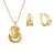 Picture of Impressive Gold Plated Zinc Alloy 2 Piece Jewelry Set with Low MOQ
