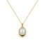 Show details for Zinc Alloy Gold Plated Pendant Necklace with Full Guarantee
