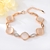 Picture of Inexpensive Rose Gold Plated Zinc Alloy Bracelet with Full Guarantee