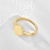 Picture of Popular Small Gold Plated Ring