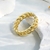 Picture of Delicate Small Gold Plated Ring