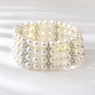 Show details for Best shell pearl Copper or Brass Link & Chain Bracelet