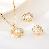Show details for Classic White Jewelry Set Factory Direct