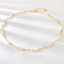 Show details for Copper or Brass fresh water pearl Short Statement Necklace with Full Guarantee