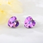 Show details for Pretty Swarovski Element Small Hoop Earrings