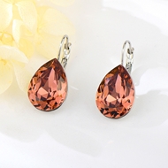 Show details for Fashion Platinum Plated Hoop Earrings with 3~7 Day Delivery