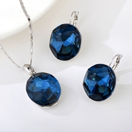 Show details for Nice Swarovski Element Fashion 2 Piece Jewelry Set