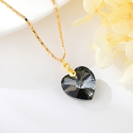 Show details for Famous Medium Swarovski Element Pendant Necklace