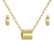 Picture of Low Cost Zinc Alloy Gold Plated 2 Piece Jewelry Set with Low Cost