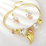 Show details for Delicate Medium Leaf 2 Piece Jewelry Set