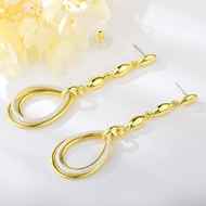 Show details for Good Quality Medium Dubai Dangle Earrings