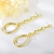 Picture of Good Quality Medium Dubai Dangle Earrings