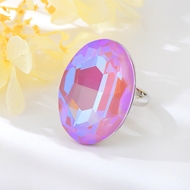 Show details for Filigree Swarovski Element Small Ring at Great Low Price