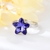 Picture of Star Zinc Alloy Adjustable Ring with 3~7 Day Delivery