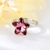 Picture of Brand New Red Zinc Alloy Adjustable Ring with Full Guarantee