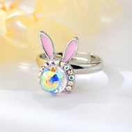 Show details for Animal Swarovski Element Adjustable Ring Online Only