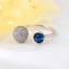 Show details for Fast Selling Platinum Plated Medium Adjustable Ring with No-Risk Return