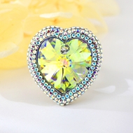 Show details for Filigree Medium Zinc Alloy Fashion Ring