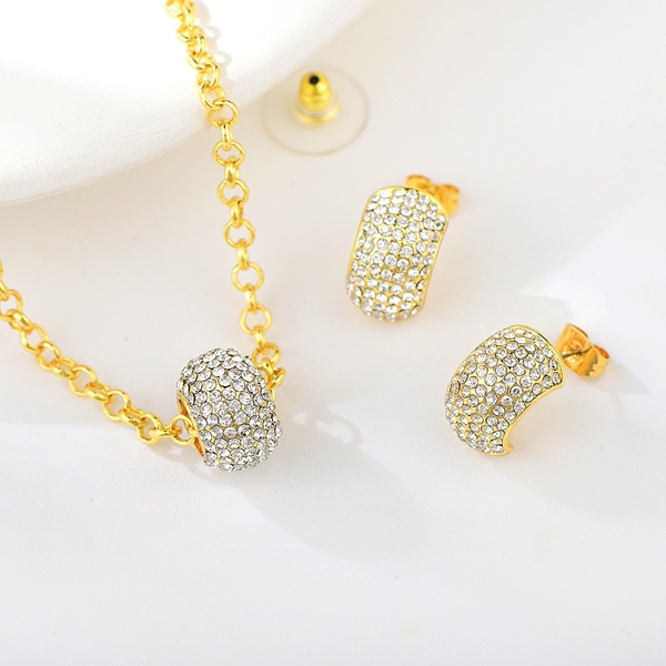 Picture of Latest Small Zinc Alloy 2 Piece Jewelry Set