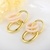 Picture of Fashionable Medium Gold Plated Dangle Earrings