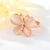 Picture of New Season Pink Rose Gold Plated Adjustable Ring with SGS/ISO Certification