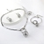 Picture of Recommended Platinum Plated Zinc Alloy 4 Piece Jewelry Set