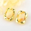 Show details for Zinc Alloy Yellow Stud Earrings from Certified Factory