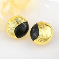 Picture of New Season Yellow Zinc Alloy Stud Earrings with SGS/ISO Certification