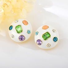 Show details for Classic Zinc Alloy Stud Earrings with 3~7 Day Delivery