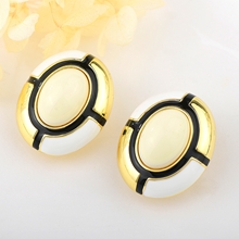 Show details for Zinc Alloy Gold Plated Stud Earrings with Full Guarantee
