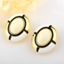 Show details for Zinc Alloy Gold Plated Stud Earrings with Full Guarantee