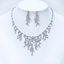 Show details for Luxury White 2 Piece Jewelry Set with Fast Shipping