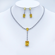 Show details for Copper or Brass Luxury 2 Piece Jewelry Set from Certified Factory