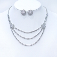 Show details for Copper or Brass Cubic Zirconia 2 Piece Jewelry Set at Great Low Price Show details for Copper or Brass Cubic Zirconia 2 Piece Jewelry Set at Great Low Price