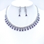 Show details for Unique Cubic Zirconia Platinum Plated 2 Piece Jewelry Set