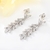 Picture of Good Cubic Zirconia White Dangle Earrings