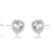 Picture of Wholesale Platinum Plated 925 Sterling Silver Stud Earrings with No-Risk Return