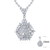 Picture of New Cubic Zirconia White 2 Piece Jewelry Set