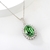 Picture of Funky Medium Platinum Plated Pendant Necklace
