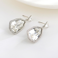 Show details for Fast Selling White Swarovski Element Earrings from Editor Picks